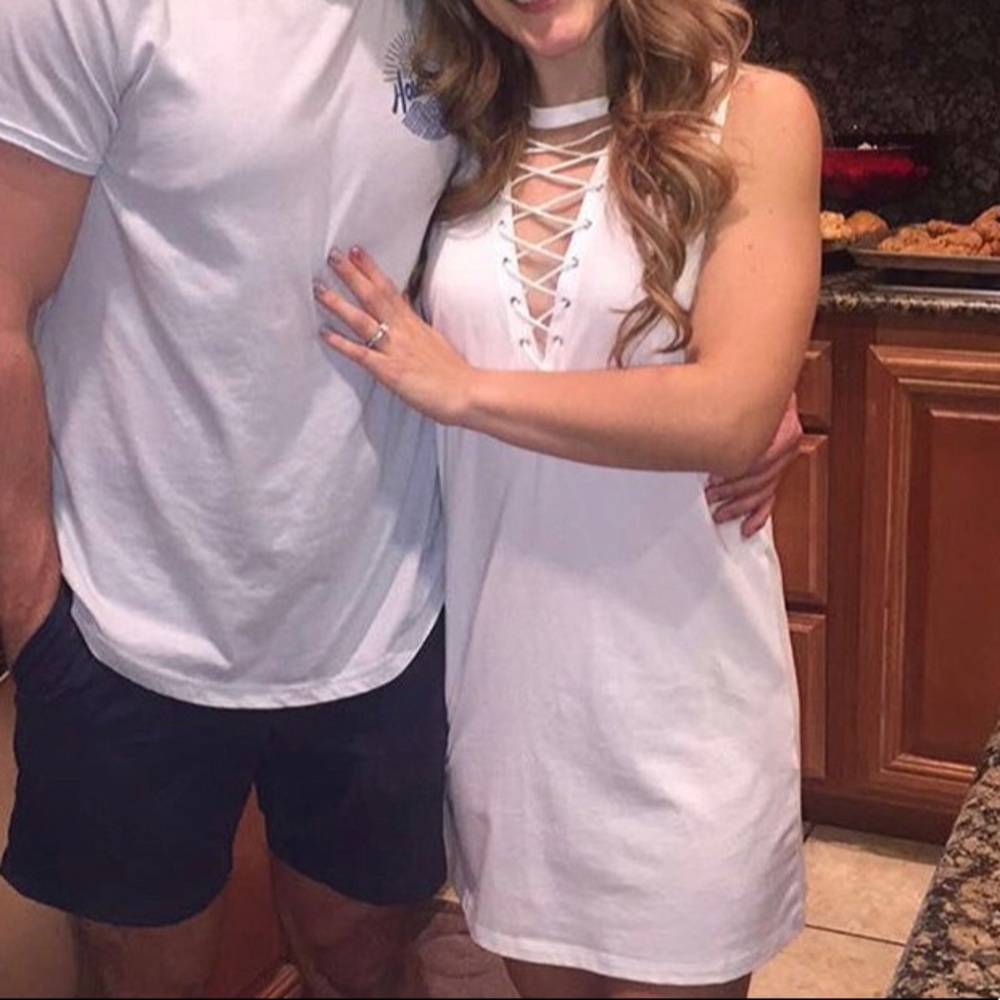 White dress
